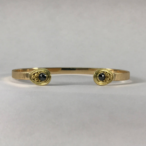 Black diamond cuff Bracelet