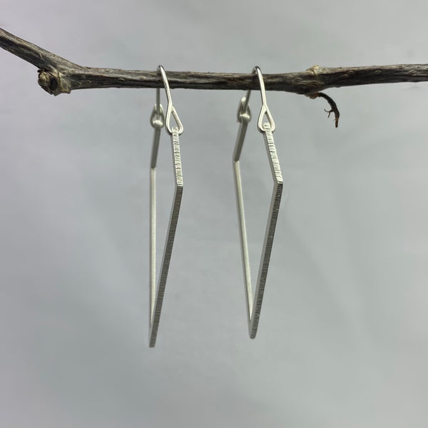 Arrowhead Hoop Earrings - Large